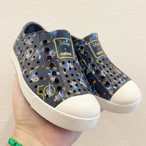 Disney X Native Navy 50th Anniversary Mickey Mouse Slip On Sneakers Toddler C 8
